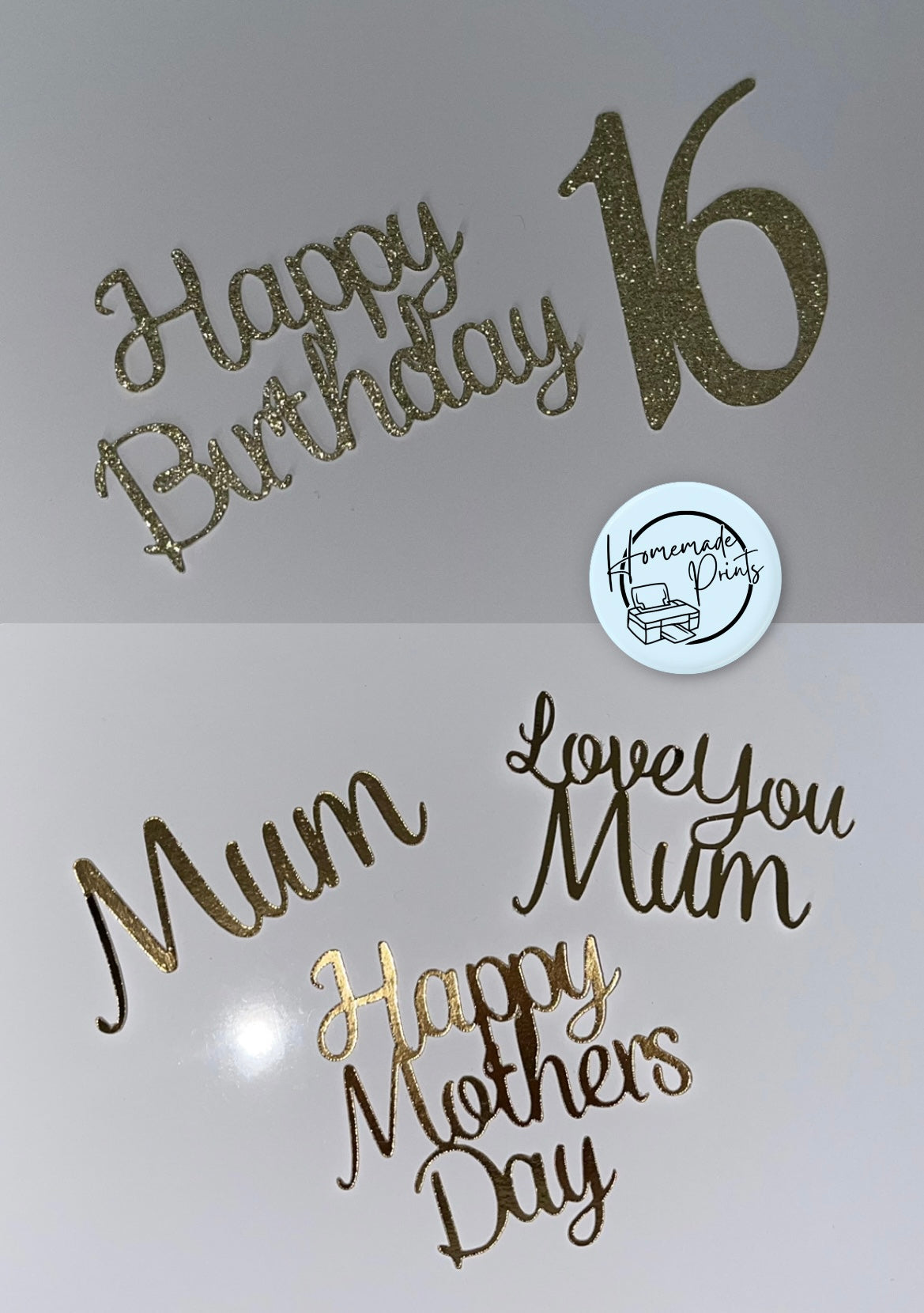 Cupcake Toppers