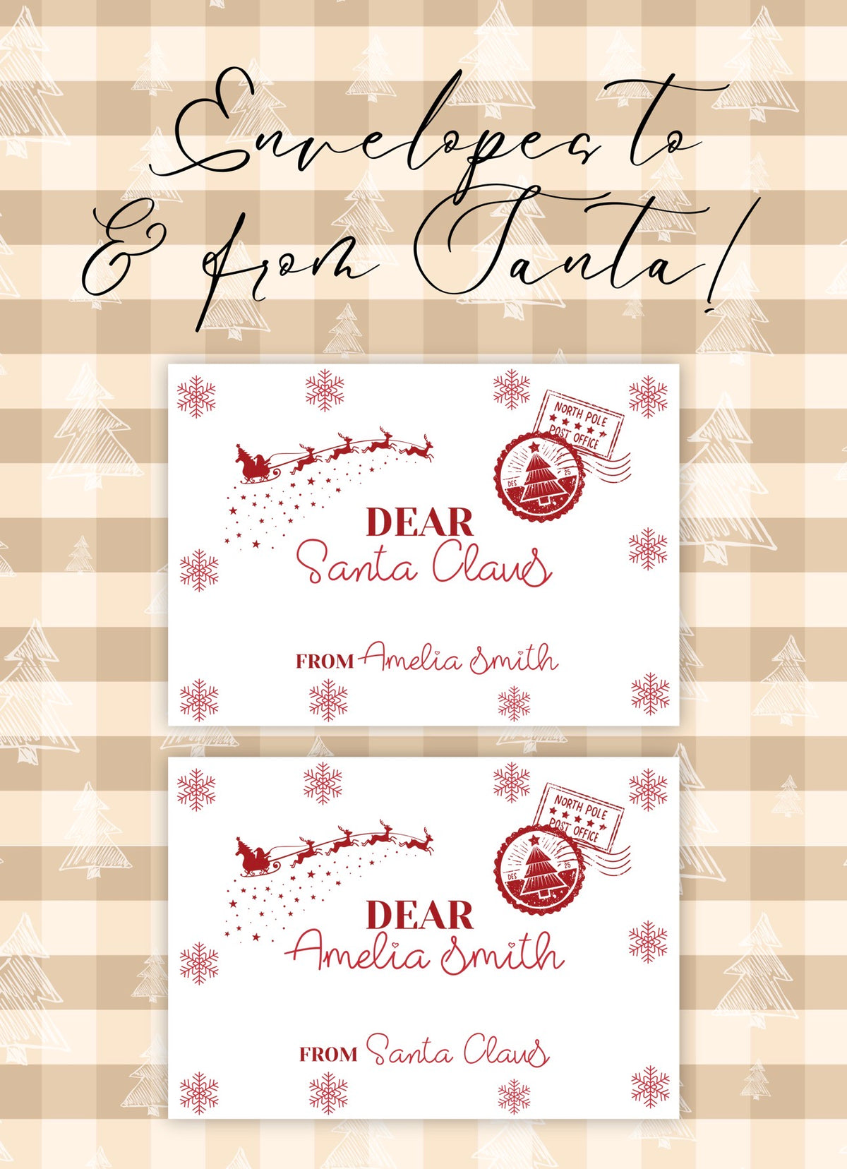 Christmas Letters & Certificates