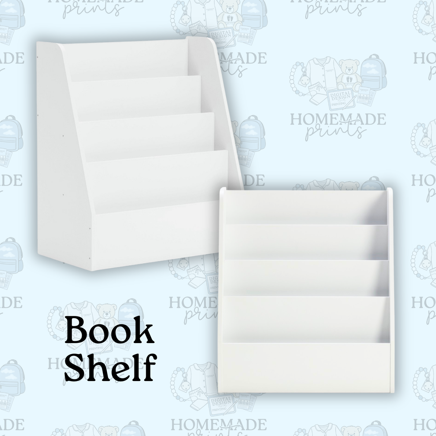 Wooden Bookshelf