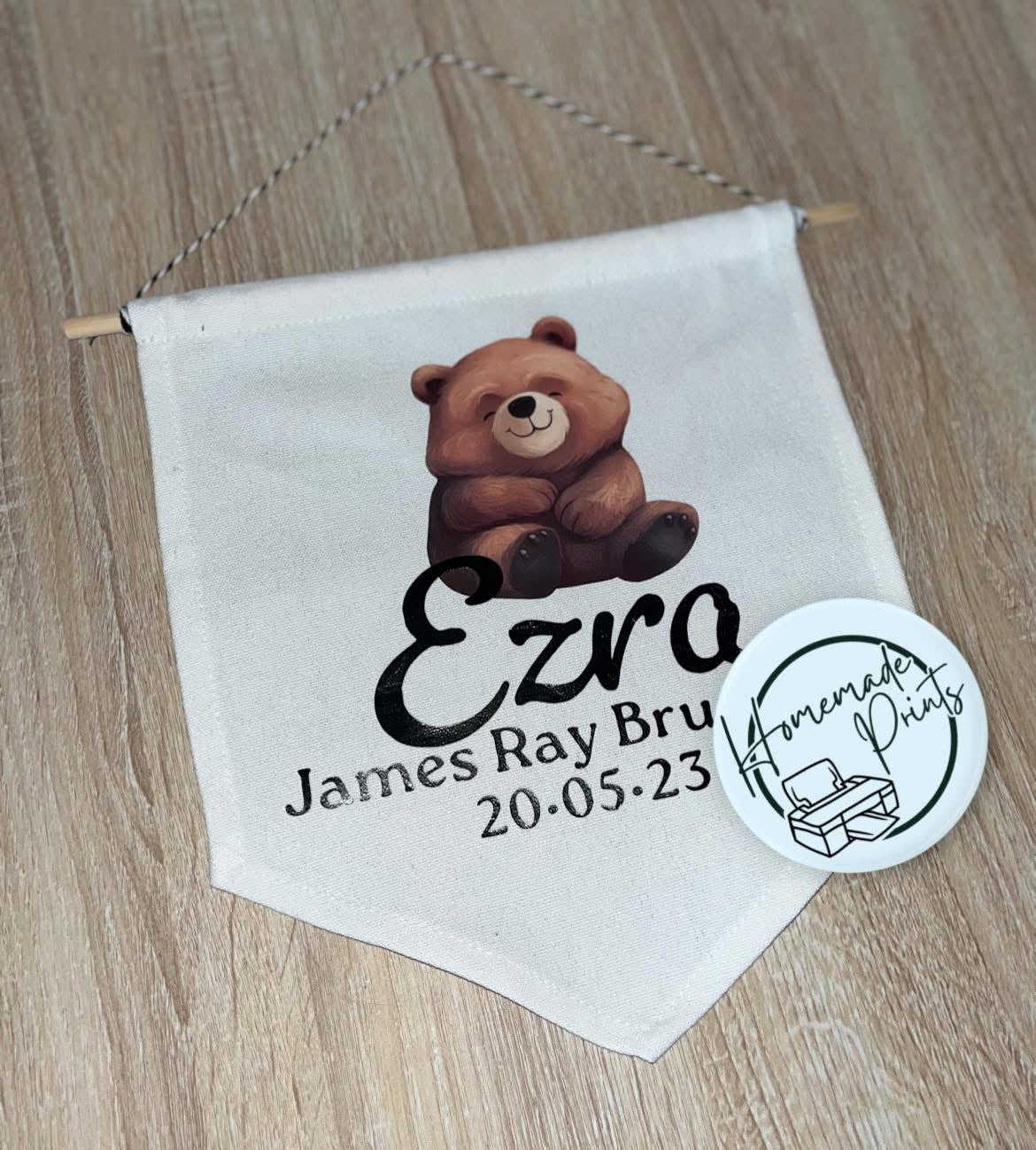 Canvas Wall Sign