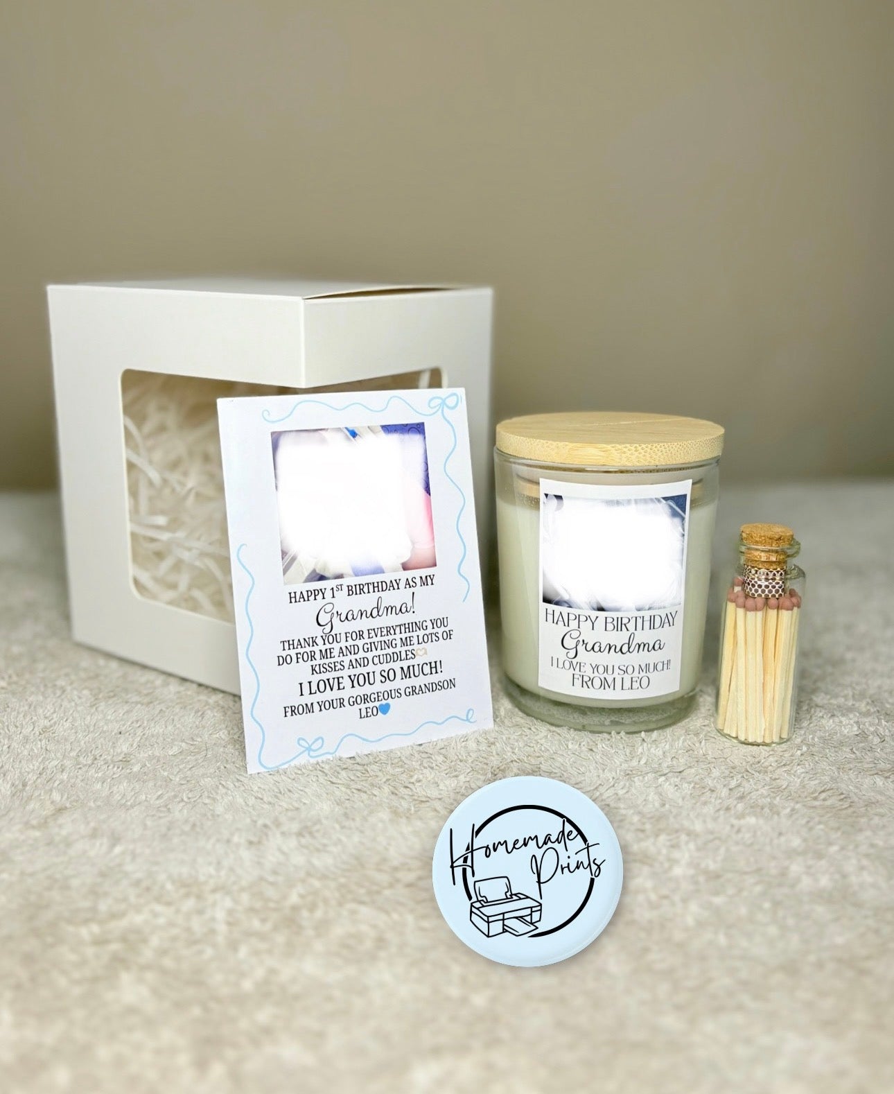 Photo Candles - Standard & Whipped