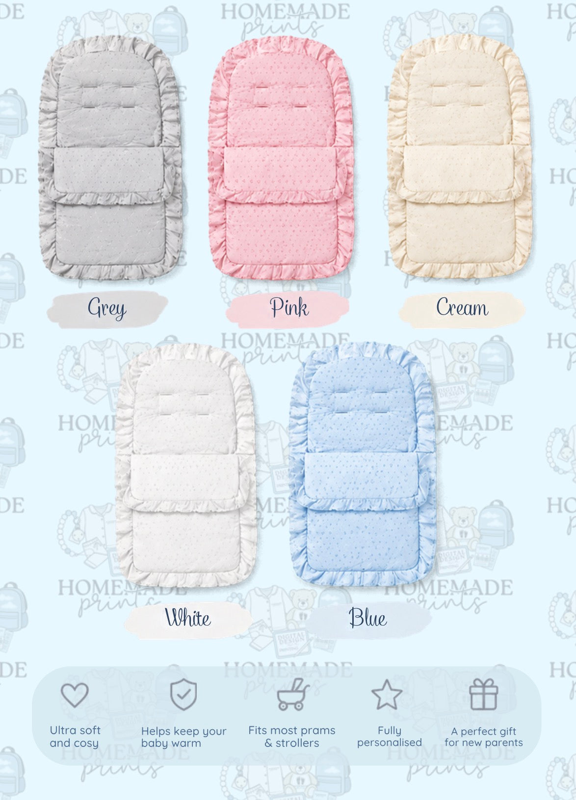 Pram Cosy Toes