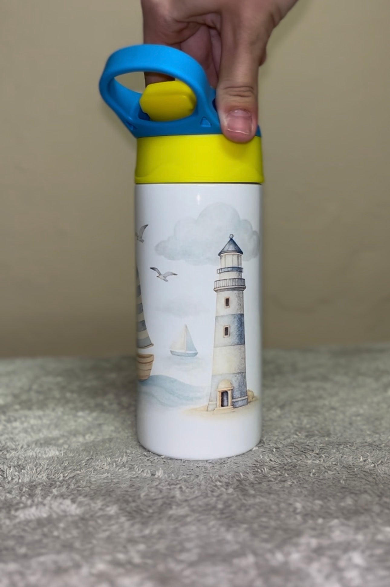 Kids Stainless Steel Water Bottle (12oz)