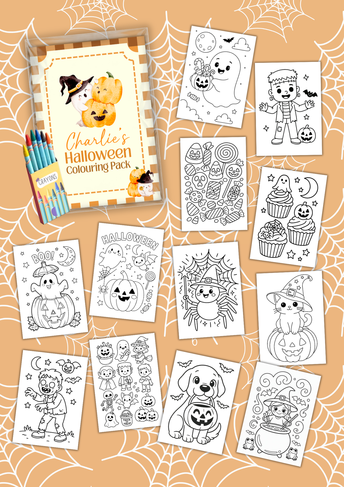 Halloween Colouring Pack