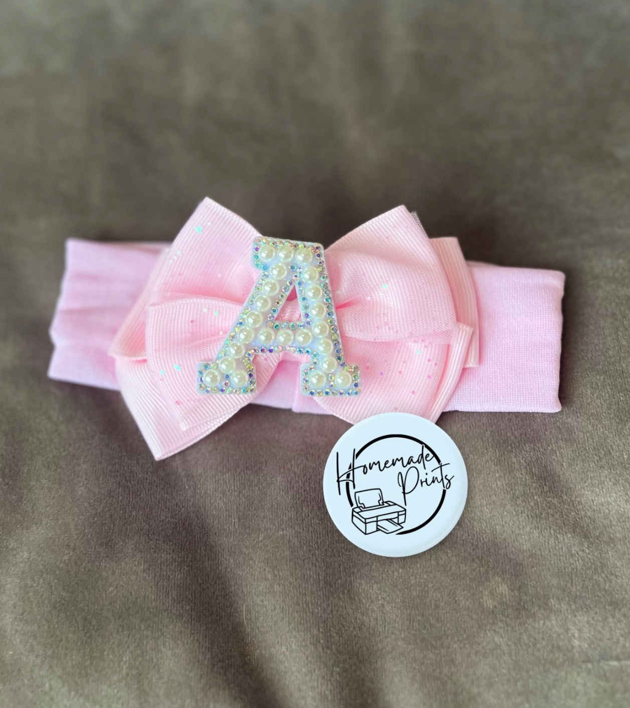 Initial Baby Bow