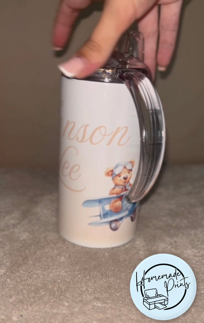 Kids Stainless Steel Sippy Cup (13oz)