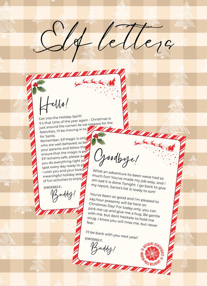Christmas Letters & Certificates