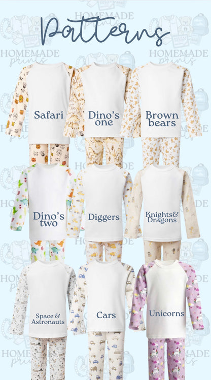 Patterned Pyjamas