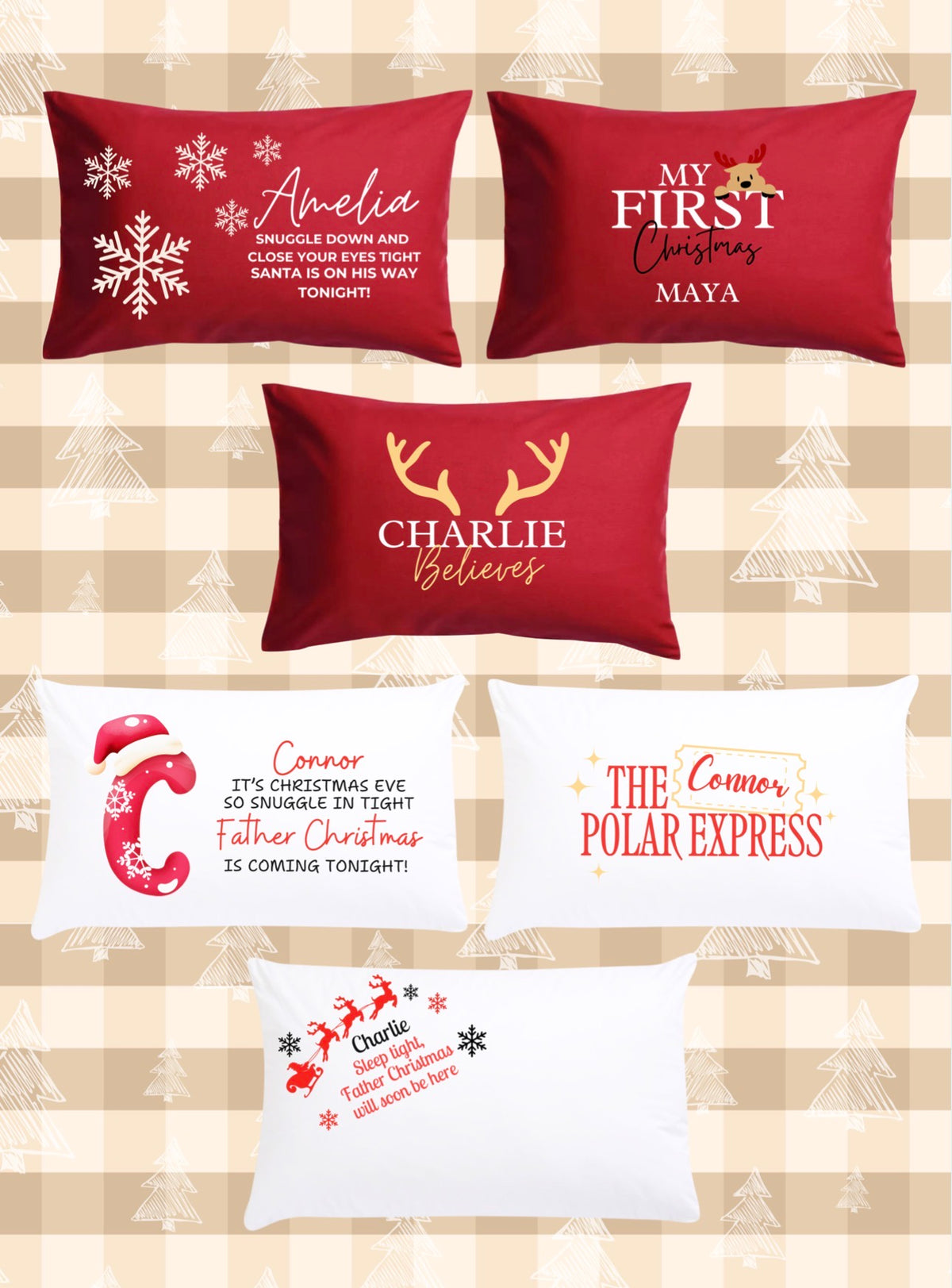 Christmas Pillow Case