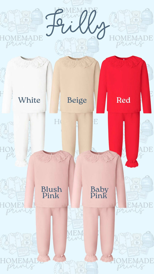 Frilly Pyjamas