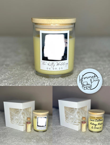 Photo Candles - Standard & Whipped