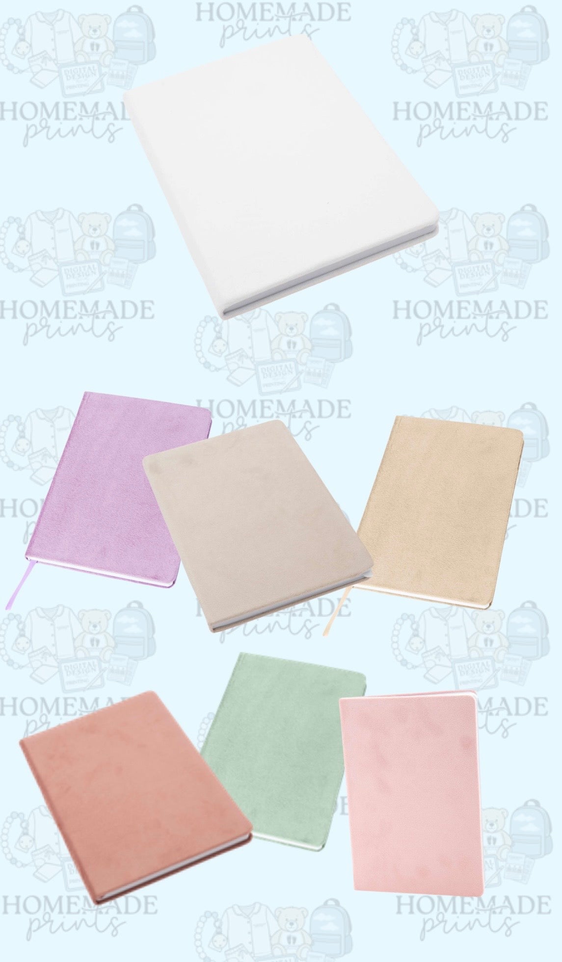 A5 Velvet Notebook