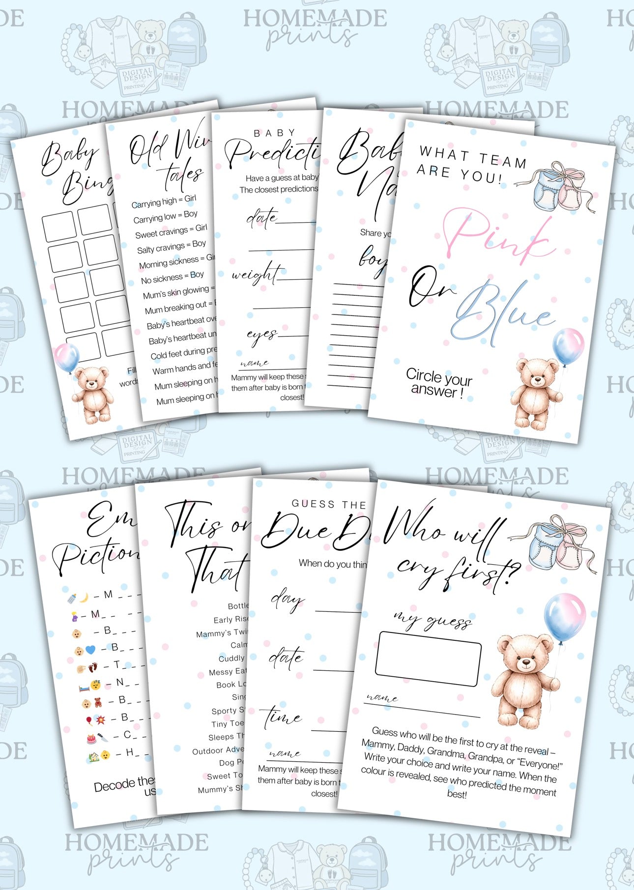 Activity Packs