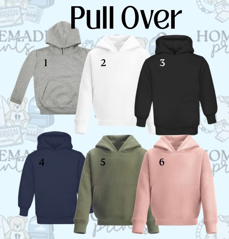 Kids Pull Over Hoodies