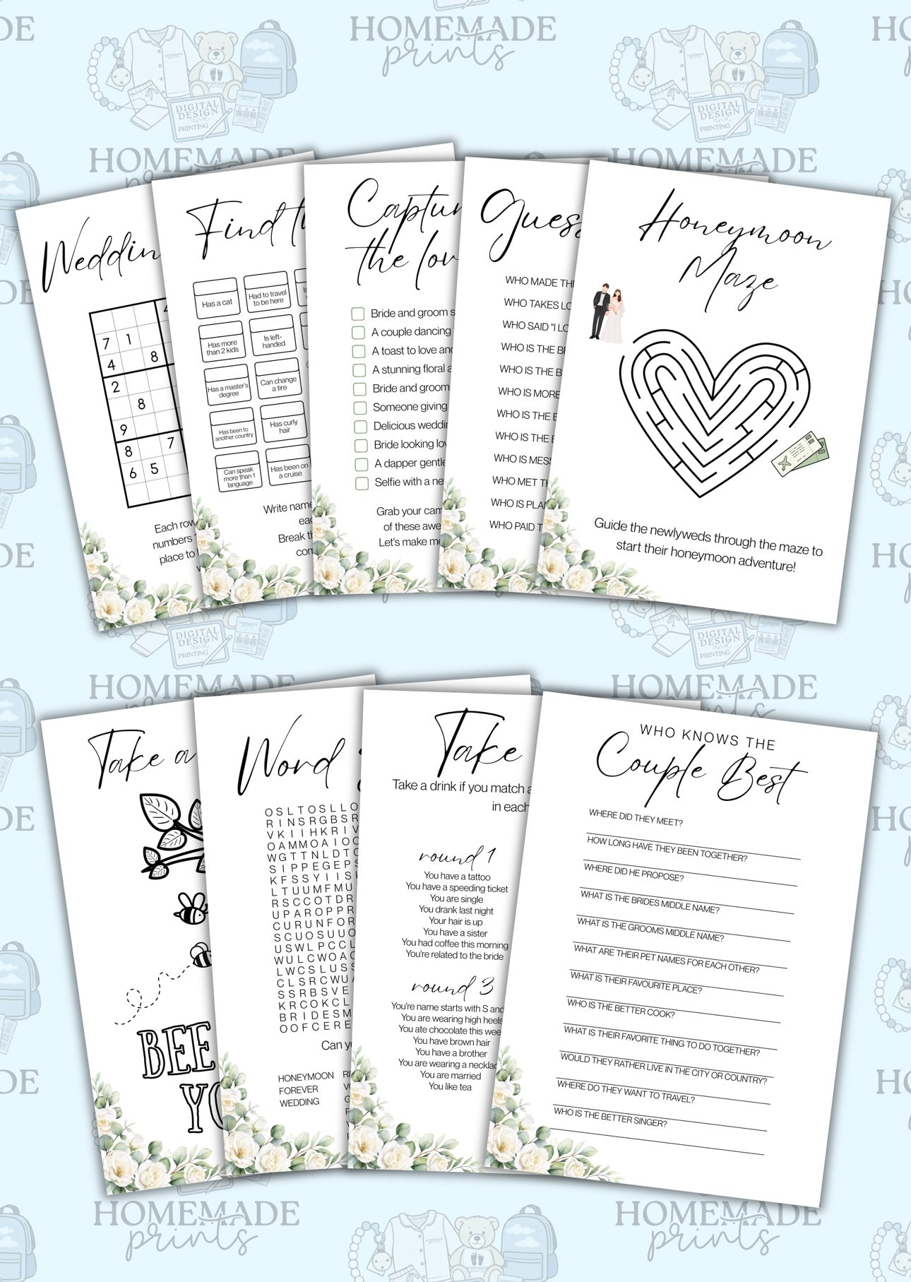 Activity Packs