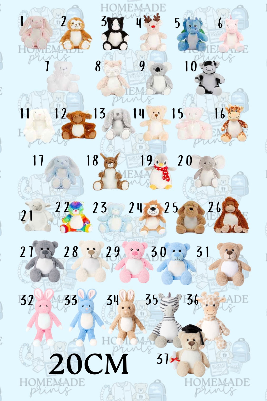 Small Teddy