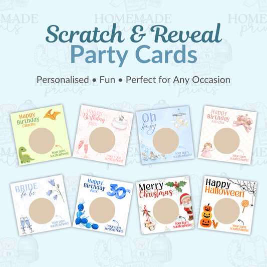 Scratch-off game cards!