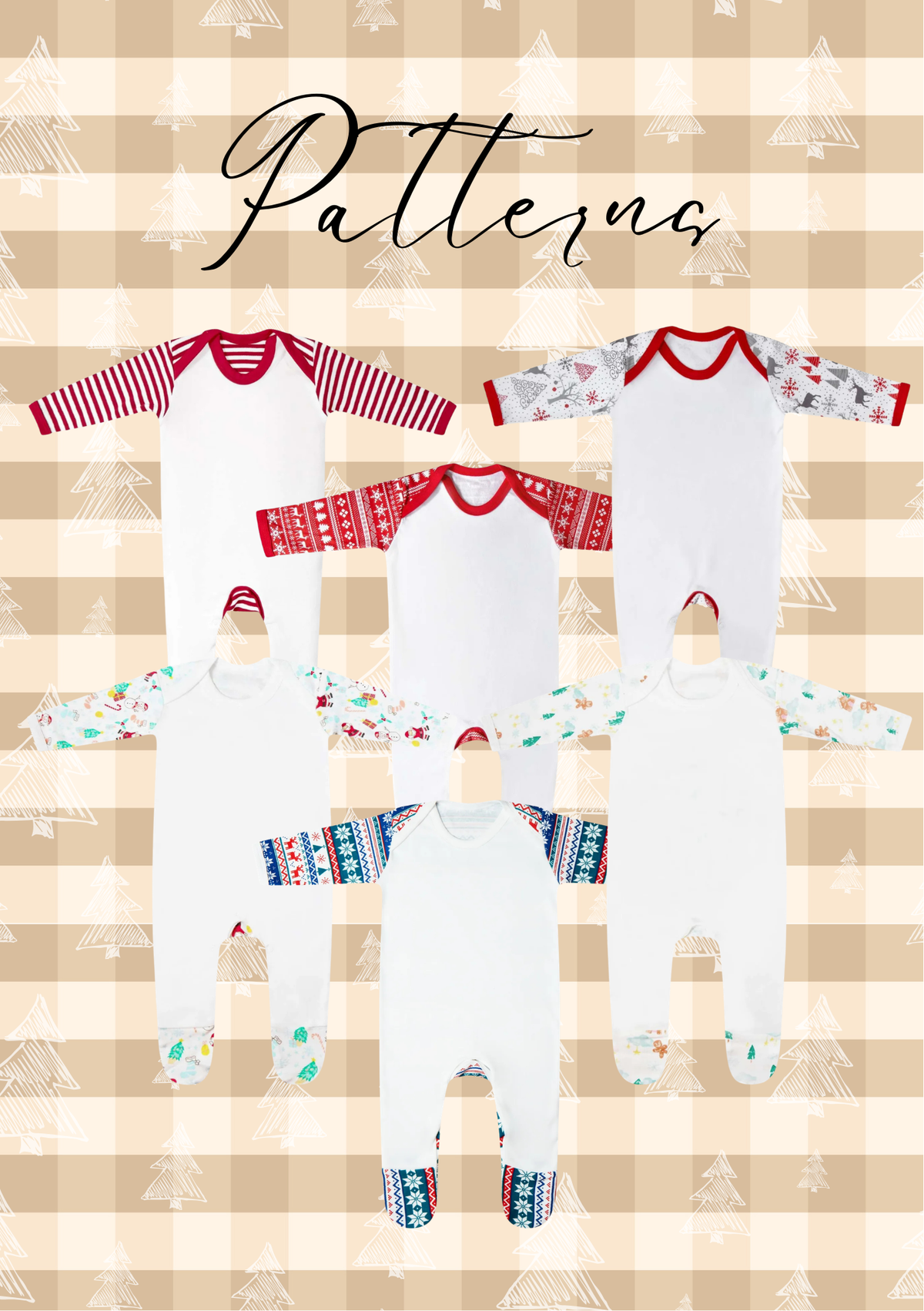 Christmas Sleepsuits